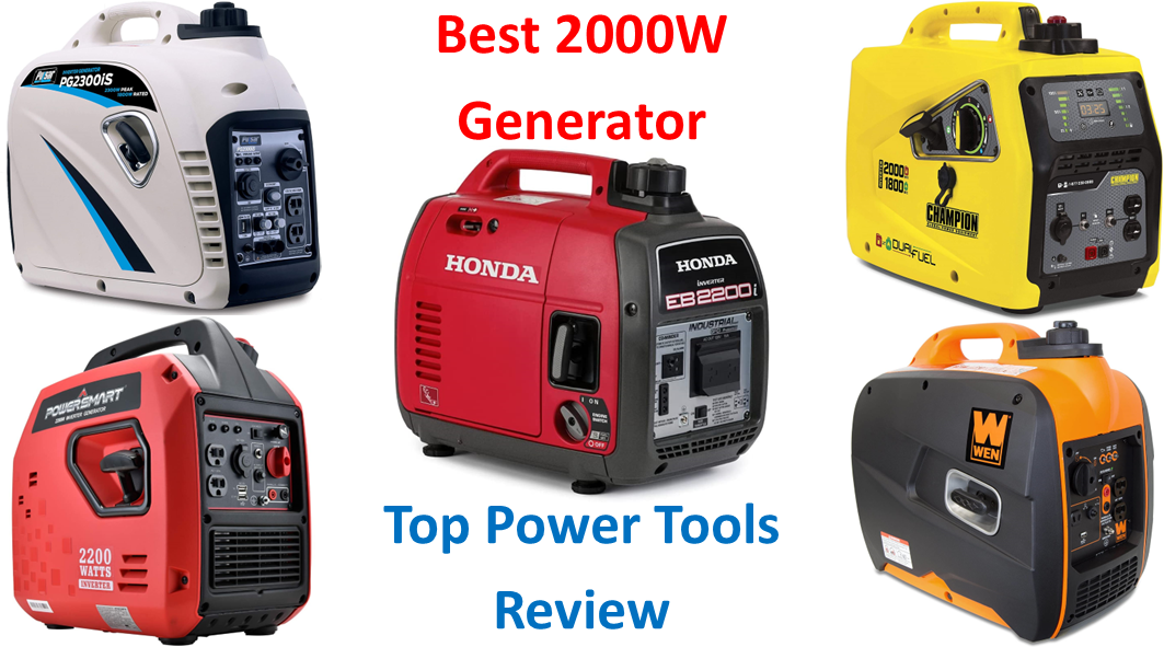 Best 2000W Generator ǀ Portable Power for Camping, Home Backup, and Tailgating