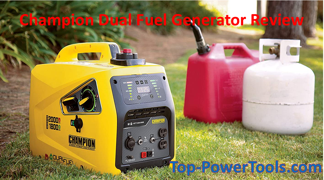 Champion 100402 ǀ 2000W Dual Fuel Inverter Generator