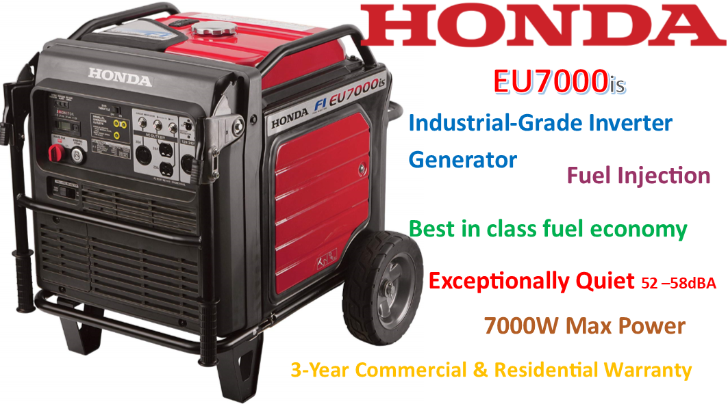 Honda 7,000W inverter generator