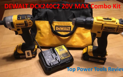 DeWalt DCK240C2 20V MAX Cordless Drill & Driver Kit ǀ Best-Seller Review