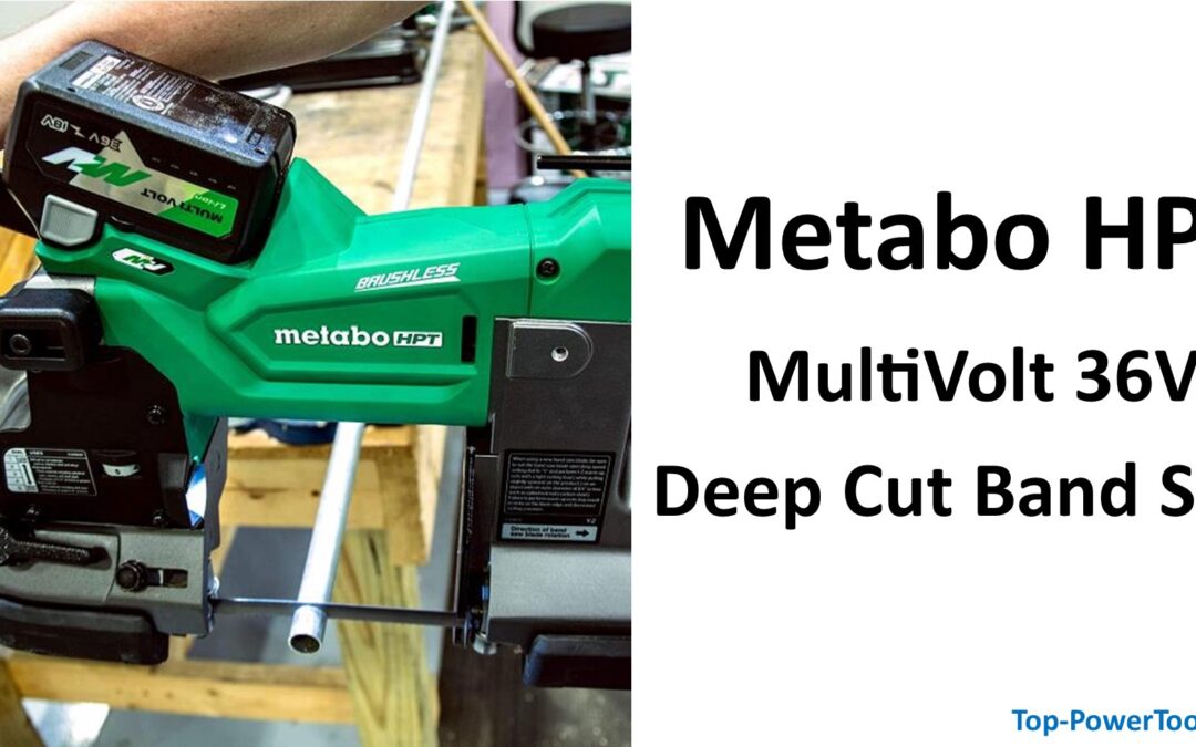 Metabo HPT MultiVolt 36V Deep Cut Band Saw